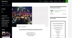 Desktop Screenshot of haderslevhus.dk